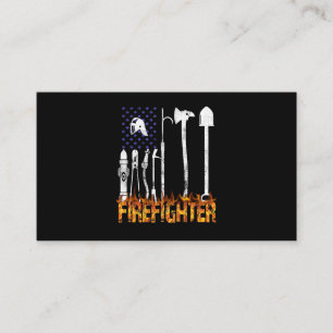 Brandgeschenk Geschenk für Feuerwehrliebhaber Visitenkarte