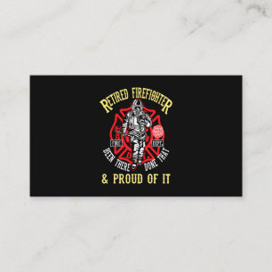 Brandgeschenk Ruheständiger Feuerwehrmann & Prou Treuekarte