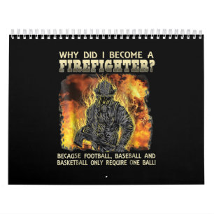 Brandgeschenk Warum wurde ich Feuerwehrmann? Kalender