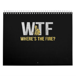 Brandgeschenk   WTF Wo Feuerwehrmann Kalender