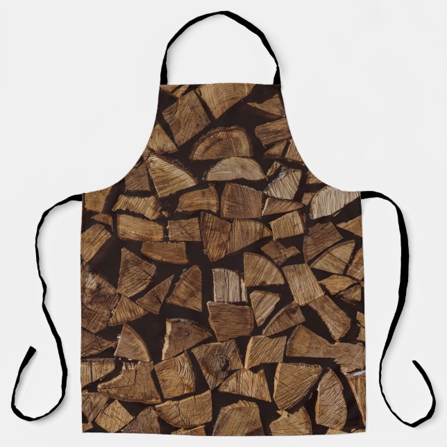 Brandholzpalette Schürze (Vorderseite)