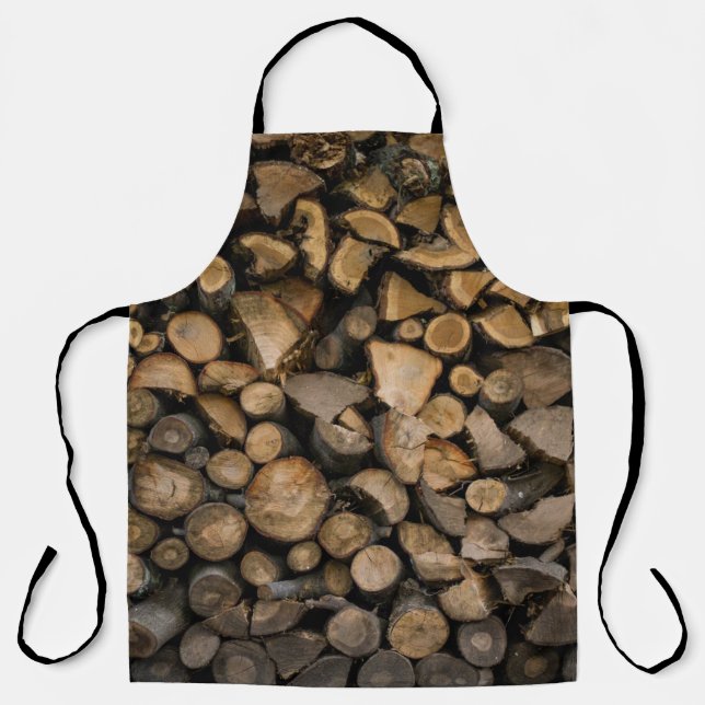 Brandholzstapel Schürze (Vorderseite)