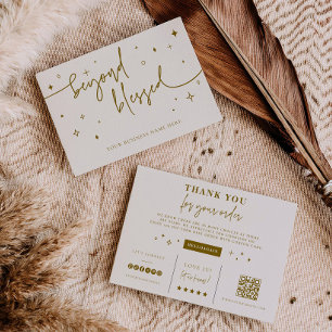 Branding Coupon Card Small Business Shop Vielen Da Einladung