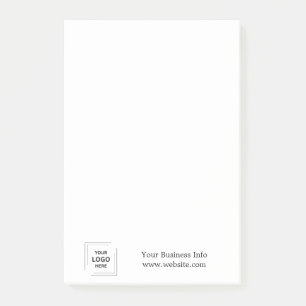 Branding in Unternehmen   Ihr Logo Post-it Klebezettel