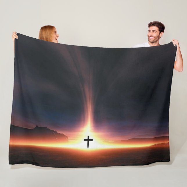 BRANDKREUZ FLEECEDECKE (Beispiel)