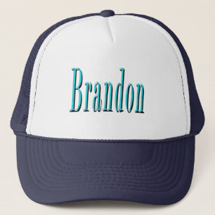 Brandon, Blue Logo, Truckerkappe
