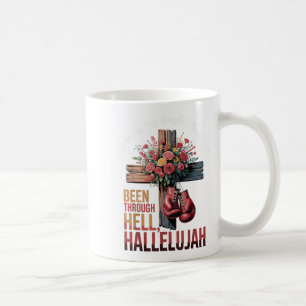 Brandon Hard kämpfte Hallelujah Lob Jesus Christus Kaffeetasse