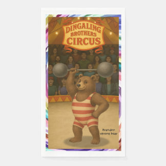 Brandon, Zirkus-Starkbär Serviette