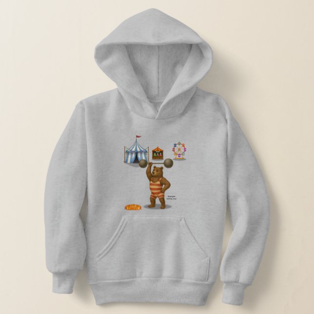 Brandon, Zirkus starker Bär Hoodie (Ablage )