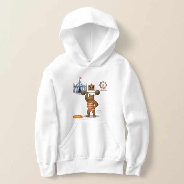 Brandon, Zirkus starker Bär Hoodie (Ablage )