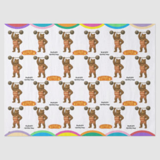 Brandon, Zirkus starker Bär Seidenpapier