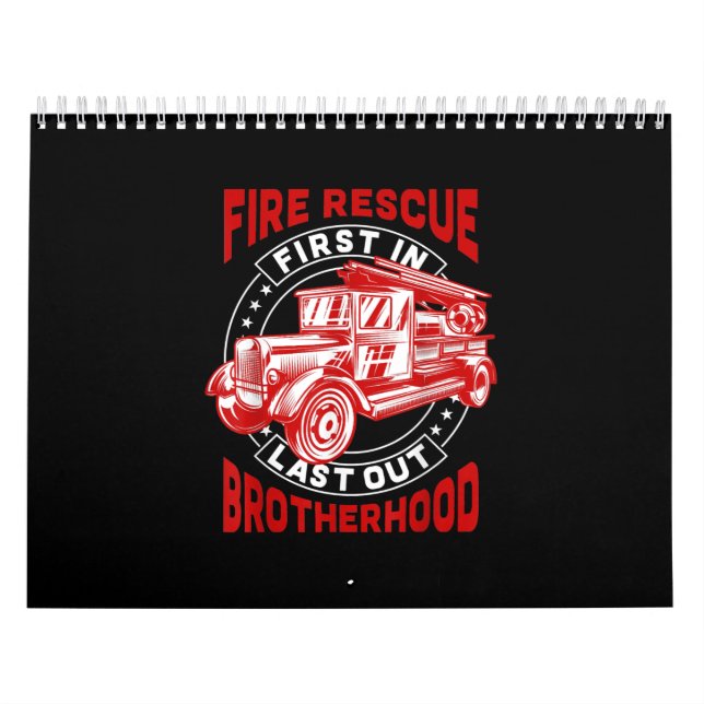 Brandschutz erster letzter Feuerwehrmann der Brude Kalender (Titelbild)