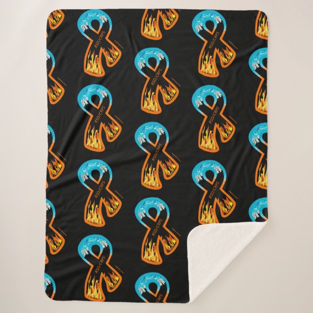 Brandschutz und Eisband...RSD/CRPS Sherpadecke (Vorderseite)