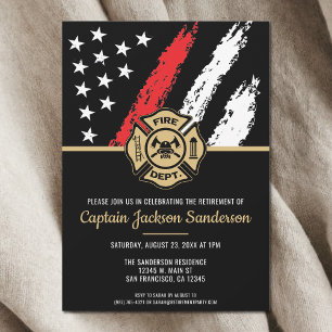 Brandschutzabteilung der Red Line Einladung