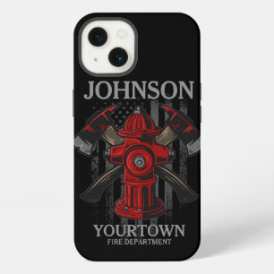 Brandschutzbehörde Hydrant USA Flag iPhone 13 Hülle