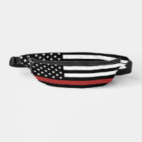 Brandschutzflagge Thin Red Line USA-Flagge