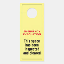 Brandschutzplattform für Notfälle - Schutz Türanhänger