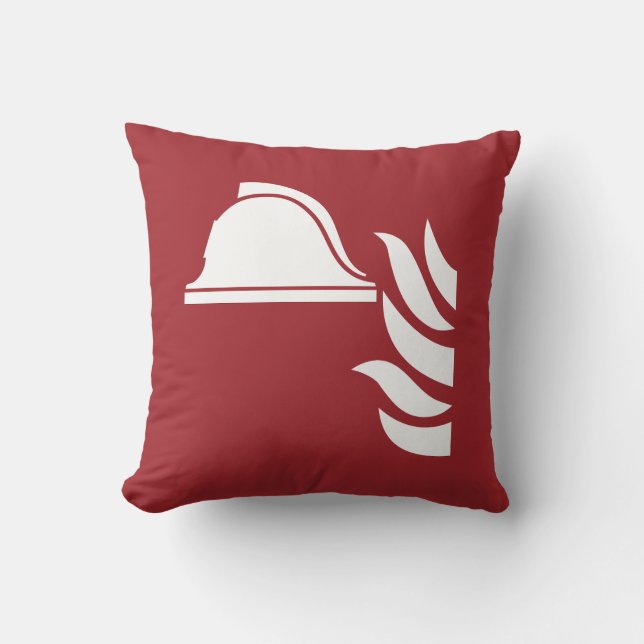 Brandschutzschild Kissen (Vorderseite)