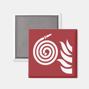 Brandschutzschild Magnet
