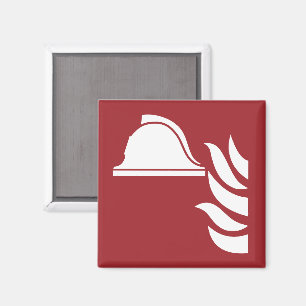 Brandschutzschild Magnet