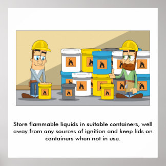 Brandsicherheit 07 poster