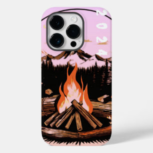 Brandside Elegance: Fett flame Print Design Case-Mate iPhone 14 Pro Hülle