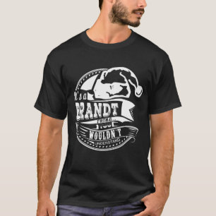 Brandt-Hat-Xmas-Personalisierter Name T-Shirt