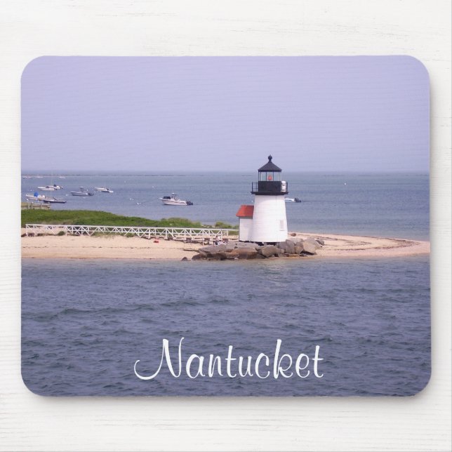 Brandt Point Lighthouse Nantucket MA Mousepad (Vorne)