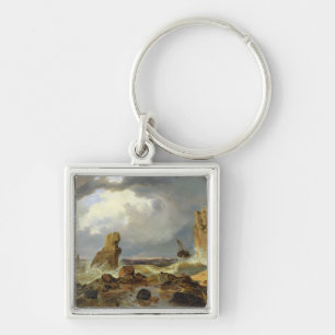 Brandung auf einer felsigen Küste, 1835 Schlüsselanhänger