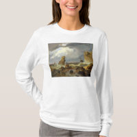 Brandung auf einer felsigen Küste, 1835