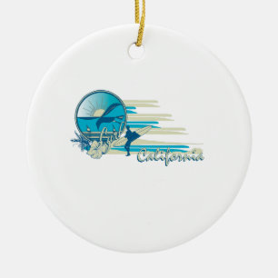 Brandung Kalifornien Keramikornament