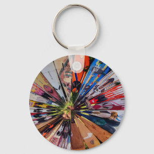 Brandung oben schlüsselanhänger