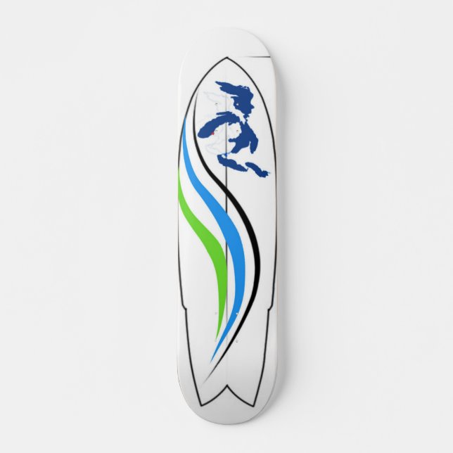 Brandung Phish Great Lakes Skateboard (Vorne)