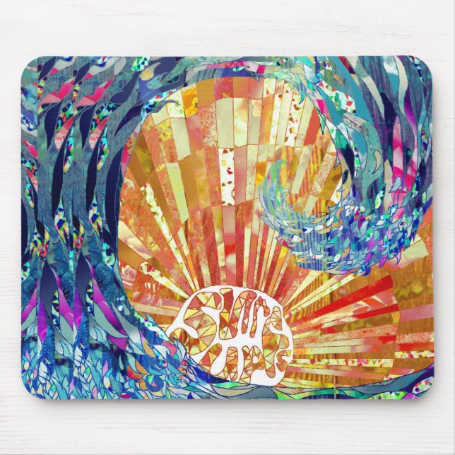 Brandungen oben mousepad (Vorne)