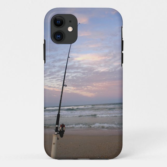 Brandungs-Fischen-Strand-Szene Case-Mate iPhone Hülle (Rückseite)