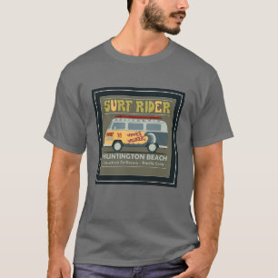 Brandungs-Reiter-Huntington Beach Plakat T-Shirt
