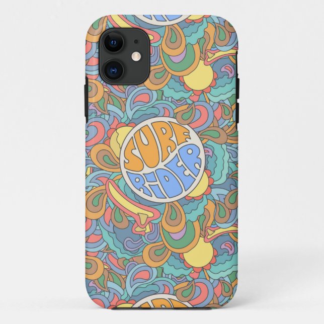 Brandungs-Reiter-Muster Case-Mate iPhone Hülle (Rückseite)