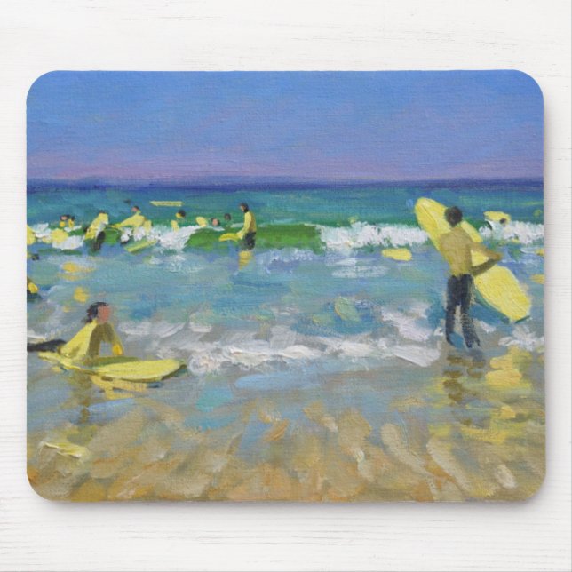 Brandungs-Schule in St. Ives Mousepad (Vorne)