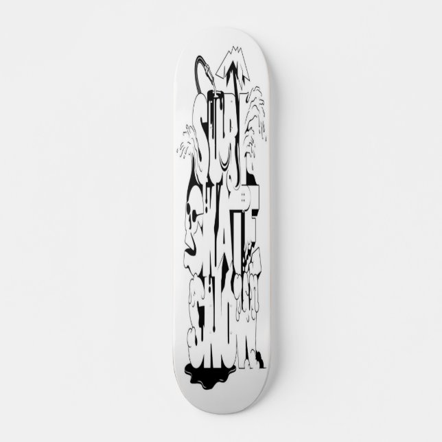 Brandungs-Skate-SchneeSkateboard Skateboard (Vorne)