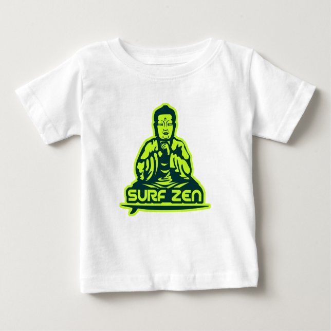 Brandungs-Zen Baby T-shirt (Vorderseite)