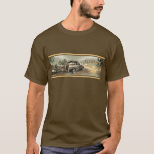 Brandungssonnenuntergang T-Shirt