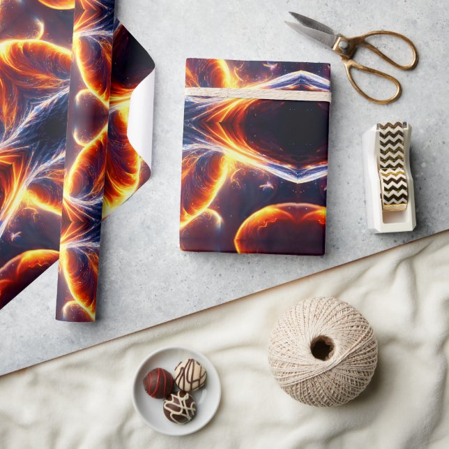 Brandwasserraum Geschenkpapier (Kunsthandwerk)