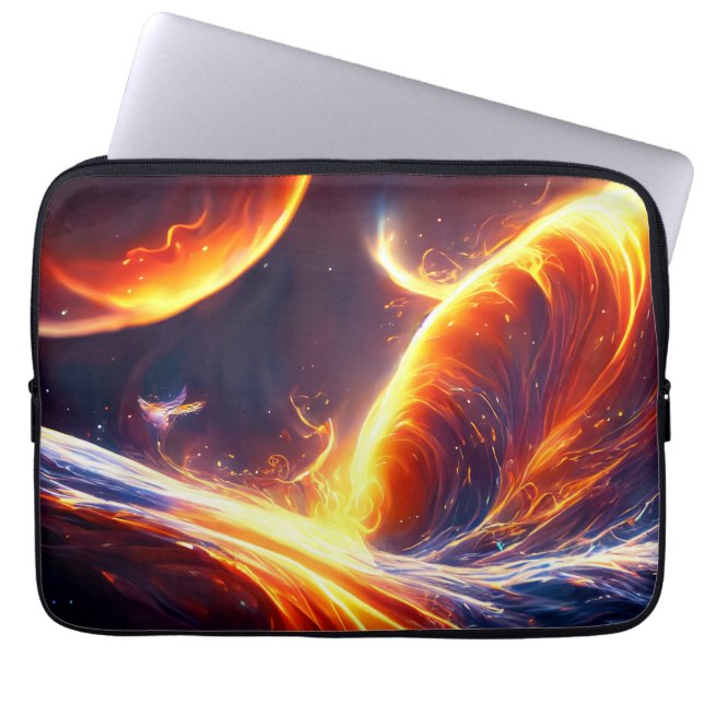 Brandwasserraum Laptopschutzhülle (Vorderseite)