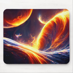 Brandwasserraum Mousepad
