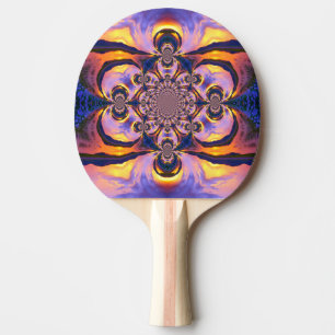 Brandwolken Ping Pong Paddle Tischtennis Schläger