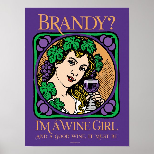 Brandy (Ich bin ein Weinmädchen) Poster (Vorne)