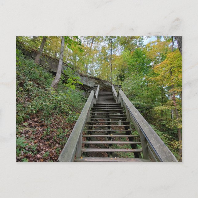 Brandywine Falls, Cuyahoga Valley National Park Postkarte (Vorderseite)