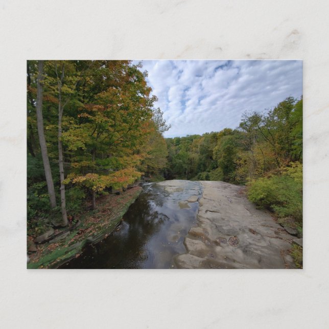 Brandywine Falls, Cuyahoga Valley Nat'l Park Ohio Postkarte (Vorderseite)