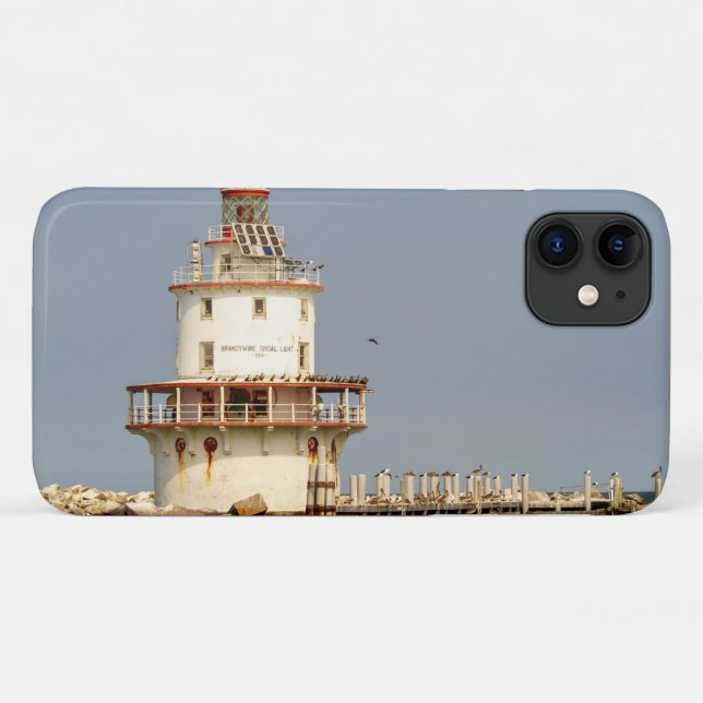 Brandywine Shoal Lighthouse Case-Mate iPhone Hülle (Rückseite (Horizontal))