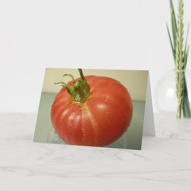 Brandywine Tomato Karte (Vorderseite)